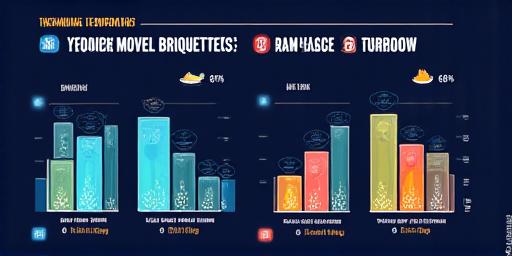 Grafico efficienza termica bricchetti